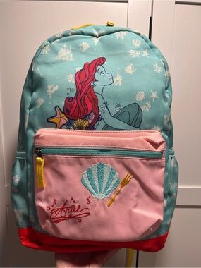 Hanna Andersson Disney Little Mermaid Ariel Backpack School Bag